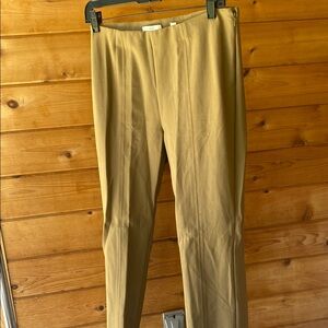 Vince Tan Skinny Pants Lightweight Cotton